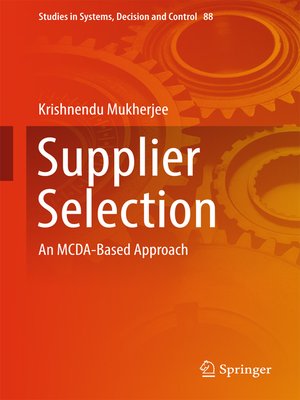 cover image of Supplier Selection